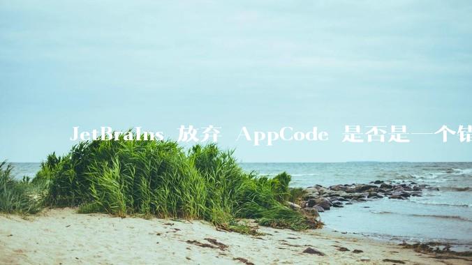 JetBrains 放弃 AppCode 是否是一个错误决定？