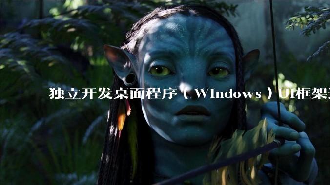 独立开发桌面程序（Windows）UI框架选择哪个更好？